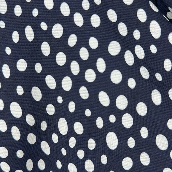 Naif Blue and White Polka Dot Spaghetti Strap Elastic Waist Maxi Dress Size S - Picture 7 of 12